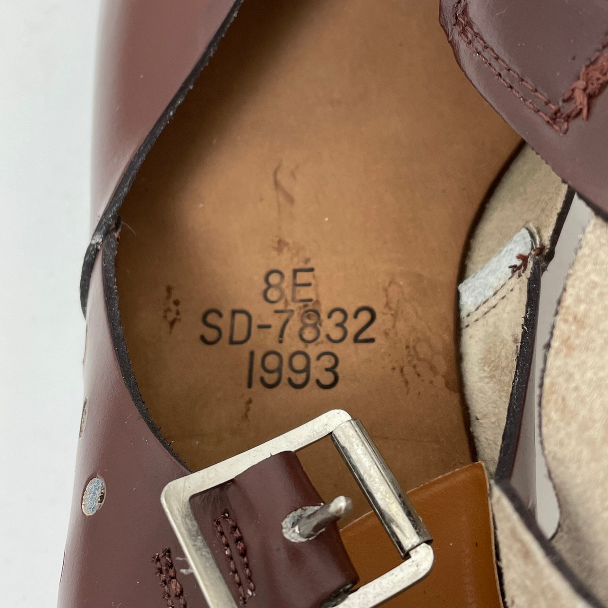 【新品】1990's カナダ軍 ブラウン レザー グルカサンダル 箱付き【FB-BS-ML0001S】