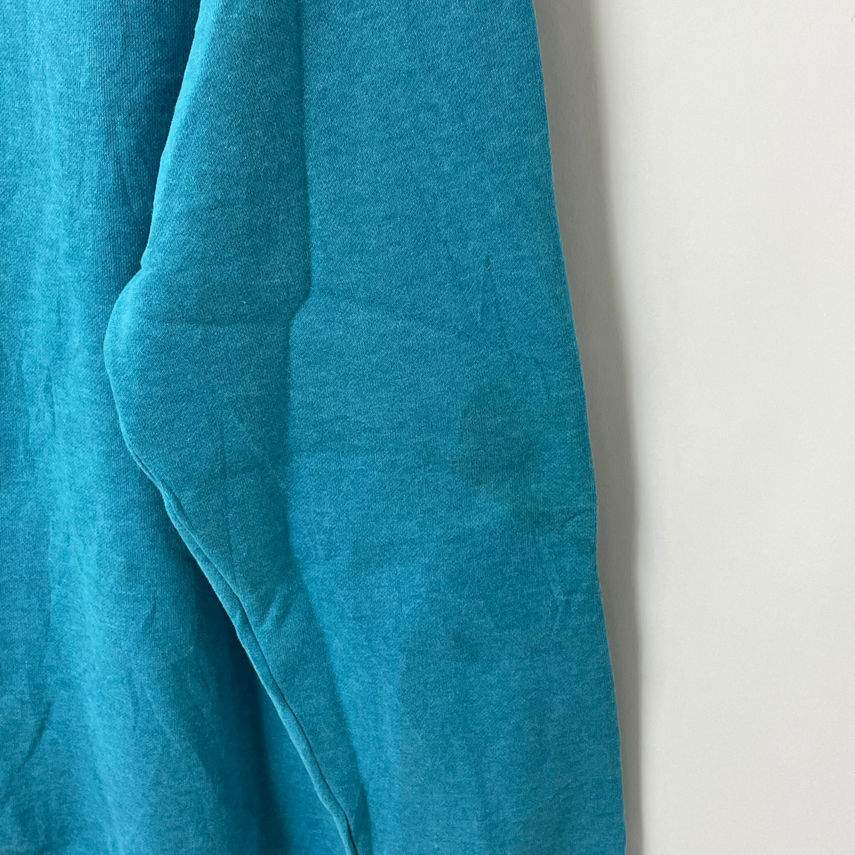 【新品】Columbia/コロンビア ターコイズブルー ハーフジップ プルオーバースウェットシャツ Mサイズ【FB-SS-0018S】