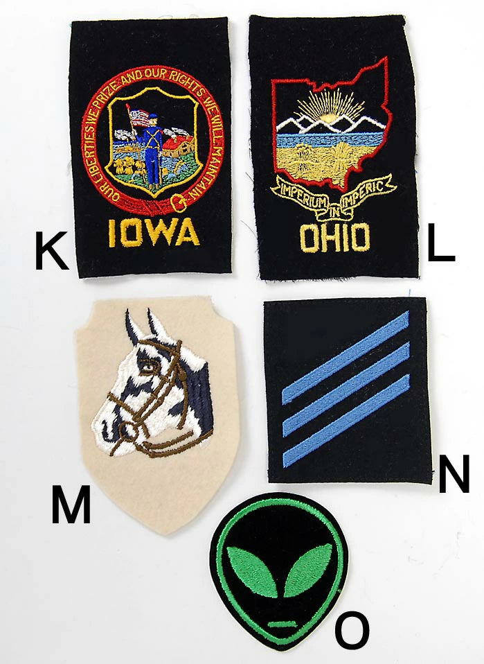 【特価】アメリカン ビンテージ 100円ワッペン 新品 100A-