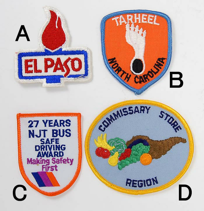 【特価】アメリカン ビンテージ 100円ワッペン 新品 100B-