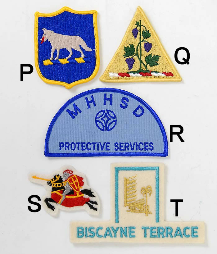 【特価】アメリカン ビンテージ 100円ワッペン 新品 100B-