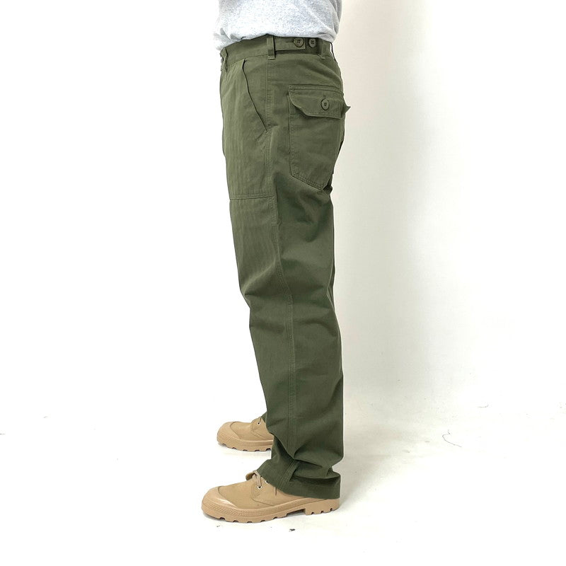 アメリカ復刻版 ARMY、ヘリンボーンファティーグパンツ 新品 101NHZ-