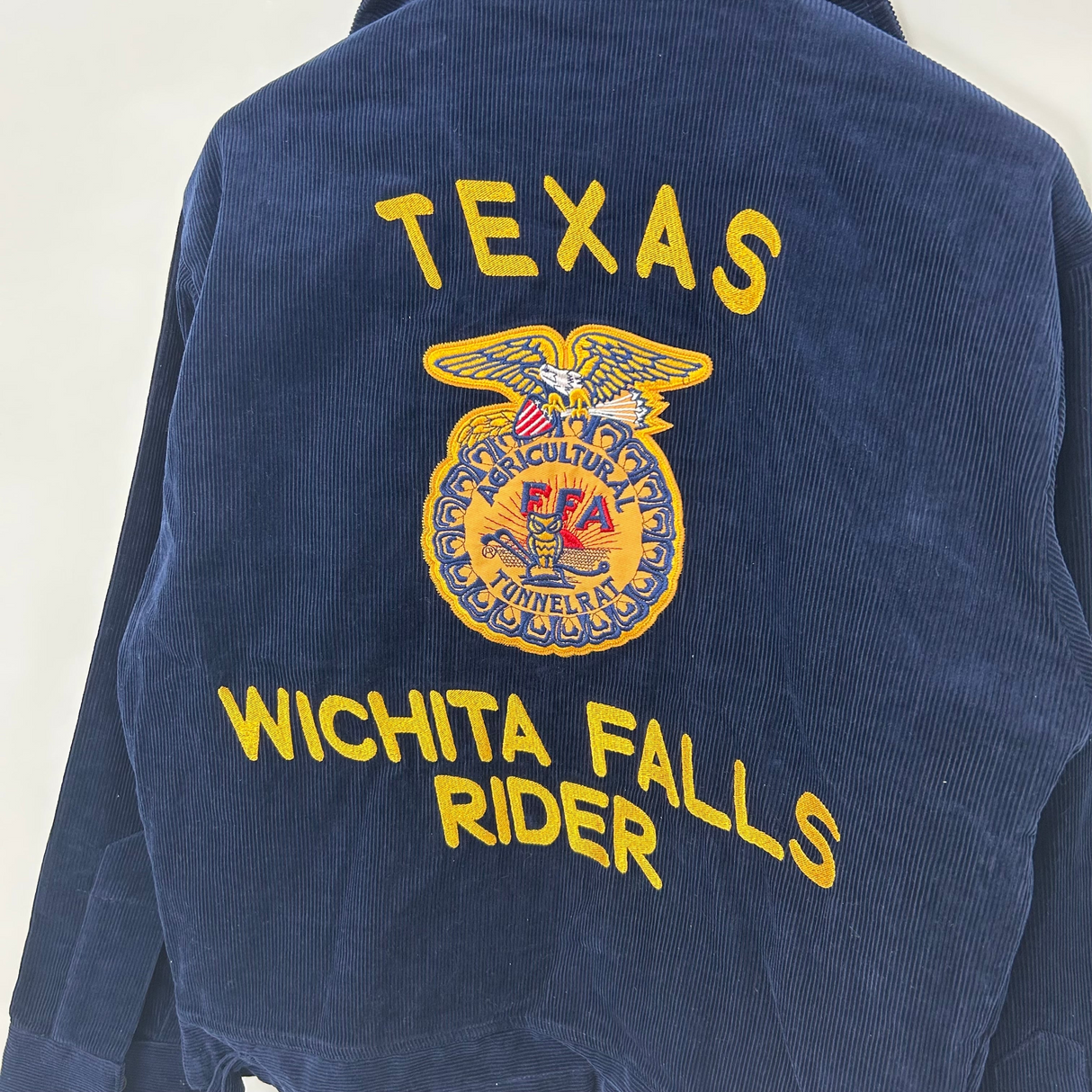 【復刻】TEXAS WICHITA FALLS RIDER ネイビー FFA コーデュロイジャケット【FB-JK-0001S】