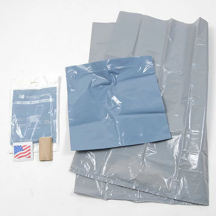 アメリカ軍 簡易トイレキット 新品 -