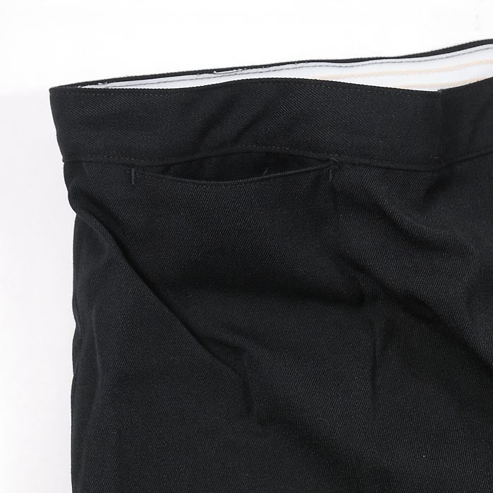 【レディース特価】アメリカ海軍 U.S.NAVY ブラック レディース スラックスパンツ 新品 145N=