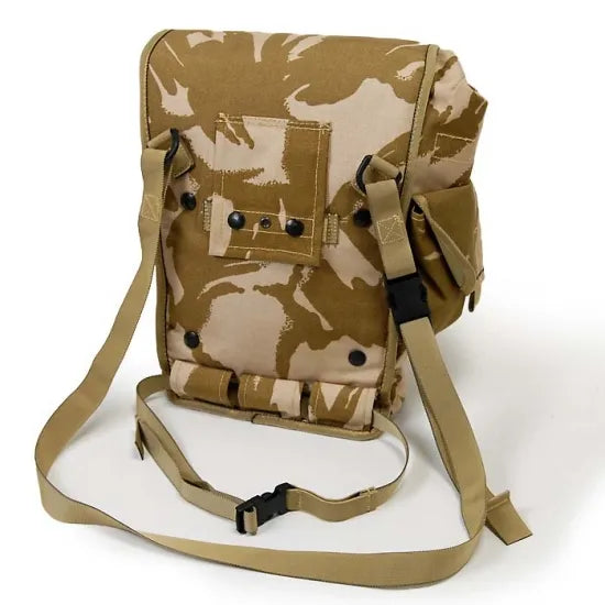 イギリス軍 DPM デザートカモ ガスマスク フィールド ショルダーバッグ 新品 B12N