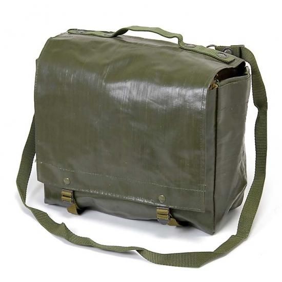 チェコ軍 OD PVC M-85 コンバットショルダーバッグ USED 166U=