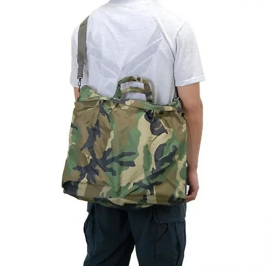 U.S. ウッドランドカモ ヘルメットバッグ 新品 A1WN=