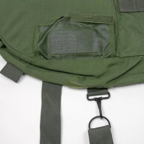 (12/3まで特価)アメリカ軍 OD ナイロン キャリアバッグ 新品 A35N