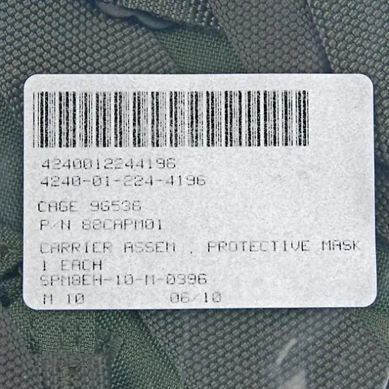 (12/3まで特価)アメリカ軍 OD ナイロン キャリアバッグ 新品 A35N