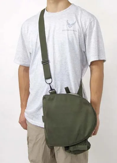 (12/3まで特価)アメリカ軍 OD ナイロン キャリアバッグ 新品 A35N