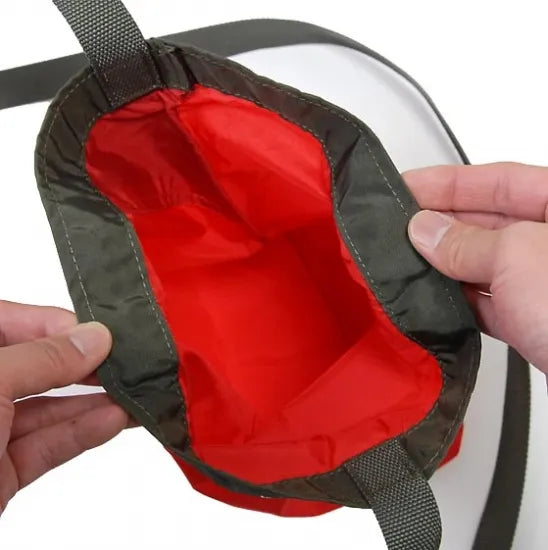 アメリカ軍 レッド パネルマーカー リメイク ショルダーバッグ 新品 -