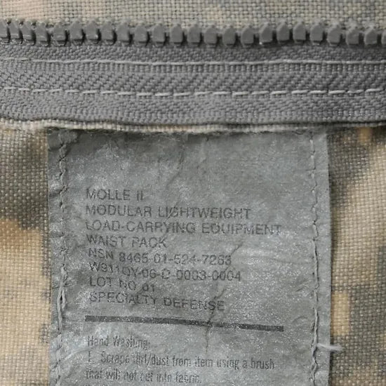 アメリカ軍 ACU デジタルカモ MOLLE2 ウエストバッグ USED A57AU=