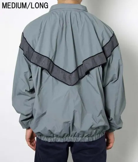 アメリカ軍 U.S.ARMY グレー 前期型 トレーニングジャケット USED A78U=