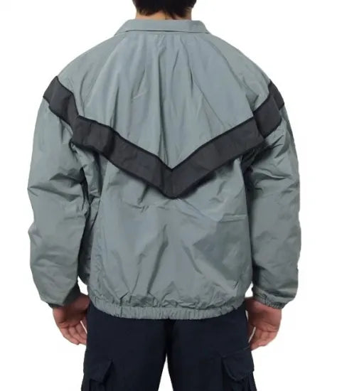 アメリカ軍 U.S.ARMY グレー 前期型 トレーニングジャケット USED A78U=