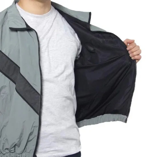 アメリカ軍 U.S.ARMY グレー 前期型 トレーニングジャケット USED A78U=