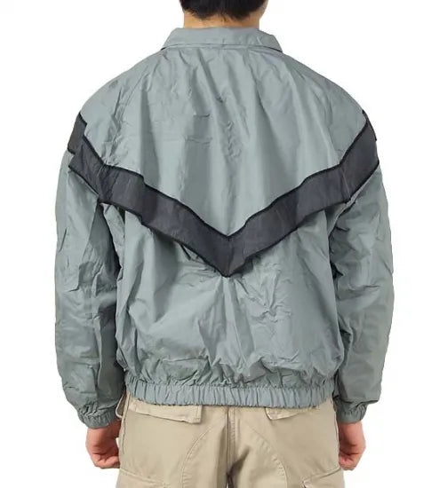 アメリカ軍 U.S.ARMY グレー 前期型 トレーニングジャケット USED A78U=