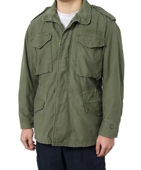 【3rd&4th モデル】アメリカ軍 OD M-65 フィールドジャケット USED A5U