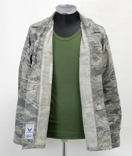 アメリカ空軍 USAF デジタルタイガーカモ ABUジャケット ワッペン付 USED =