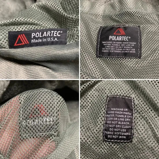 アメリカ軍 フォリッジグリーン Polartec ECWCS Gen3 Level3 フリースジャケット USED A31FU