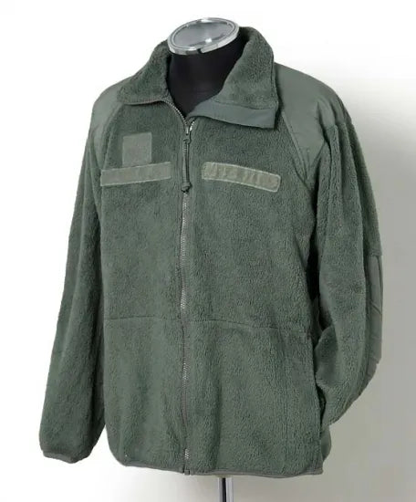 アメリカ軍 フォリッジグリーン Polartec ECWCS Gen3 Level3 フリースジャケット USED A31FU
