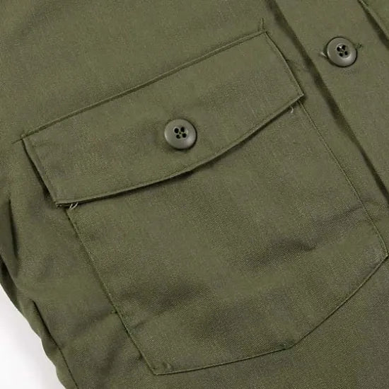 アメリカ軍 U.S.ARMY OG-507 ファティーグシャツ 新品 A14N-