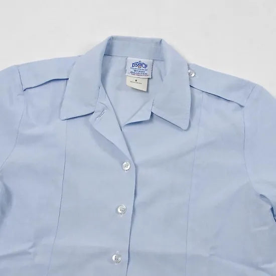 【レディース特価】アメリカ空軍 USAF レディース タックイン 半袖ドレスシャツ USED AF-SS-LU-