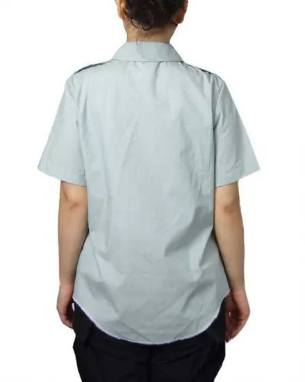 【レディース特価】アメリカ陸軍 U.S.ARMY レディース タックイン 半袖ドレスシャツ 新品 AMY-SS-LN-