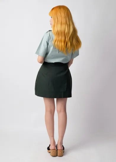 【レディース特価】アメリカ陸軍 U.S.ARMY レディース タックイン 半袖ドレスシャツ 新品 AMY-SS-LN-