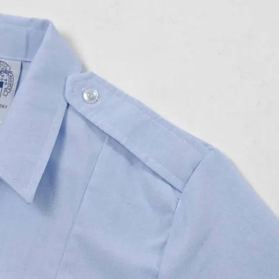 【レディース特価】アメリカ空軍 USAF レディース タックイン 半袖ドレスシャツ ニアニュー AF-SS-LN2-