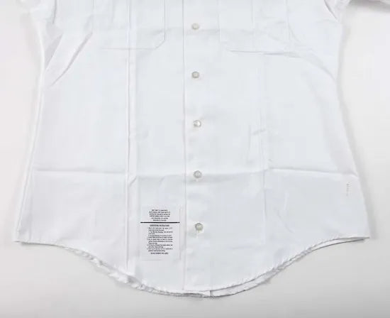 (11/22まで特価)アメリカ軍 U.S.ARMY ホワイト 長袖ドレスシャツ 新品 A61N-