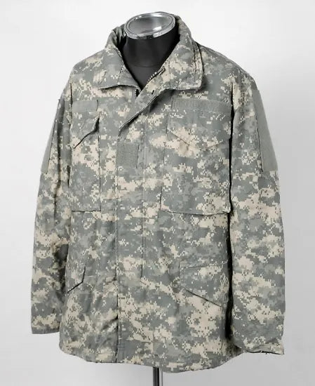 アメリカ軍 ACU デジタルカモ M-65 フィールドジャケット USED A5AU