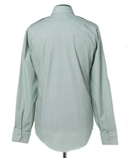 アメリカ陸軍 U.S.ARMY ライトグリーン 長袖ドレスシャツ 新品 AMY-LSN-