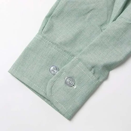 アメリカ陸軍 U.S.ARMY ライトグリーン 長袖ドレスシャツ 新品 AMY-LSN-
