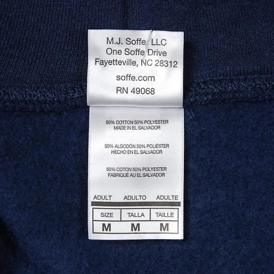 U.S. SOFFE ネイビー フードスウェットシャツ 新品 USSW60N