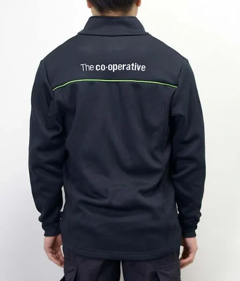 イギリス ブラック コープ スタッフジャケット USED B20BU