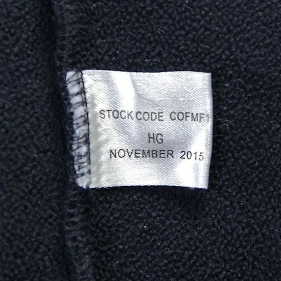 イギリス ブラック コープ スタッフジャケット USED B20BU