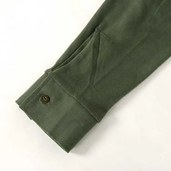 フランス軍 OD F-1 ハーフジップ コンバットシャツ 新品 F23N-