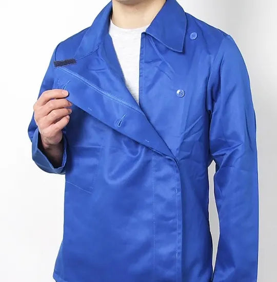 フランス ブルー VTN ドクタージャケット 新品 F72N