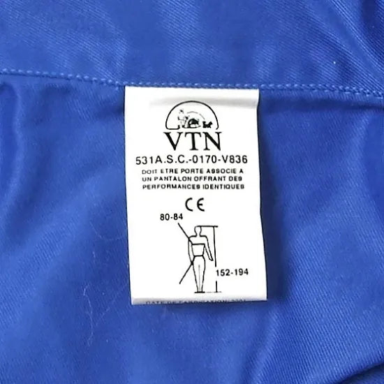 フランス ブルー VTN ドクタージャケット 新品 F72N