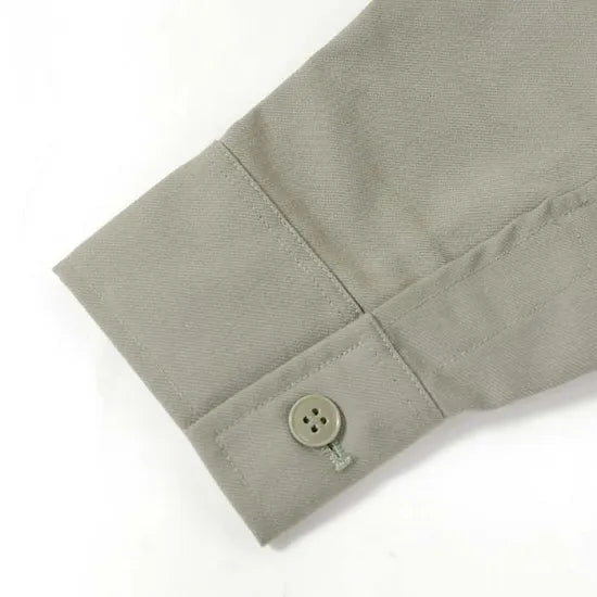 フランス空軍 ベージュグレー ショートウィンドジャケット USED F48U=