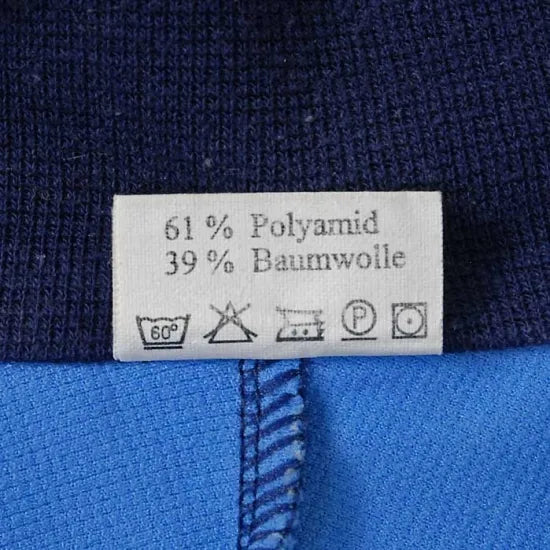 ドイツ軍 ネイビー/ライトブルー 前期型 フィジカルトレーニングジャケット USED G22U=