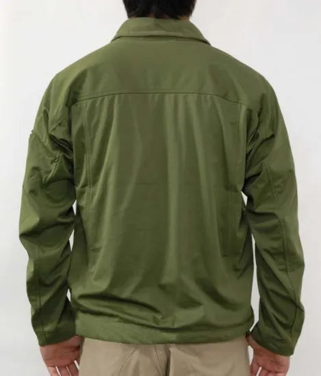ドイツ グリーン ソフトシェルジャケット 新品 =