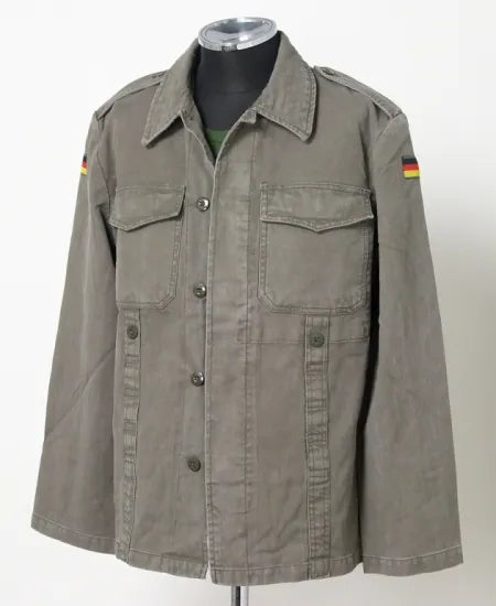 (10/18まで特価)ドイツ軍 ビンテージ 初期型 モールスキンジャケット USED G14U=