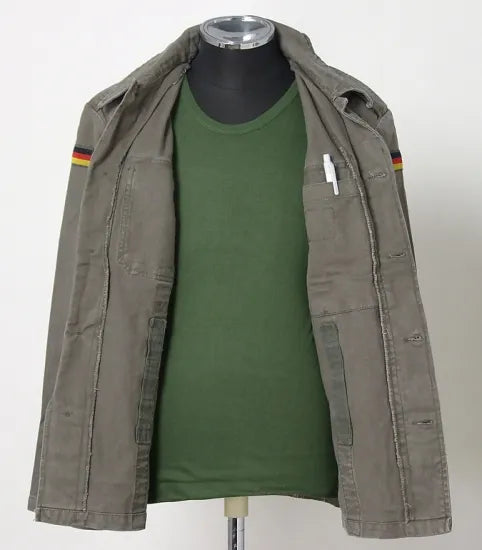 (10/18まで特価)ドイツ軍 ビンテージ 初期型 モールスキンジャケット USED G14U=