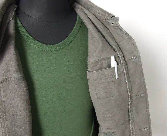 (10/18まで特価)ドイツ軍 ビンテージ 初期型 モールスキンジャケット USED G14U=