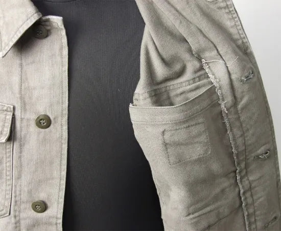 (10/18まで特価)ドイツ軍 ビンテージ 初期型 モールスキンジャケット USED G14U=