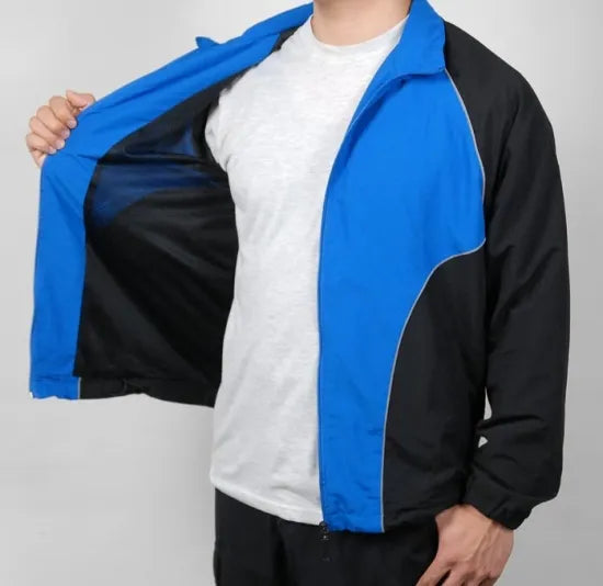 ドイツ軍 ブラック/ブルー 後期型 フィジカルトレーニングジャケット USED G23U=