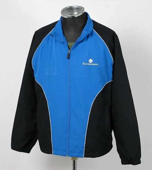 ドイツ軍 ブラック/ブルー 後期型 フィジカルトレーニングジャケット USED G23U=