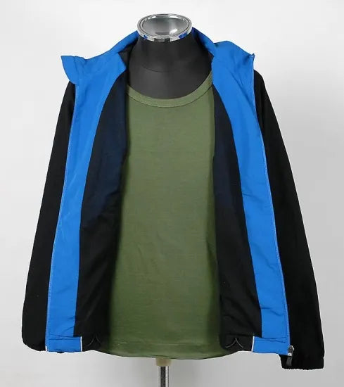 ドイツ軍 ブラック/ブルー 後期型 フィジカルトレーニングジャケット USED G23U=
